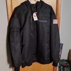 Snap on winter coat